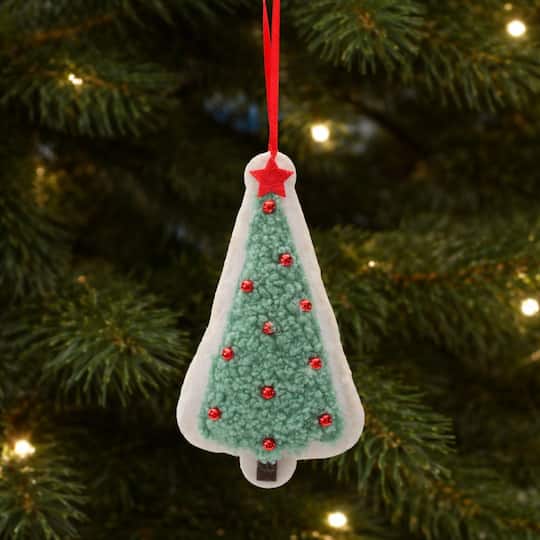 Melrose 6" Polyester Christmas Tree Ornaments, 12ct.